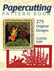 Cover of: Papercutting pattern book: 280 original designs