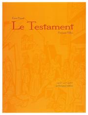 Le Testament "Paroles de Villon" 1926 and 1933 performance editions by Ezra Pound