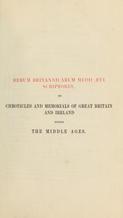 Cover of: The buik of the croniclis of Scotland by Hector Boece