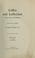 Cover of: Luther und Luthertum in der ersten Entwickelung