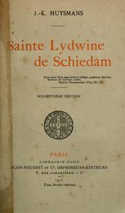 Sainte Lydwine de Schiedam by Joris-Karl Huysmans
