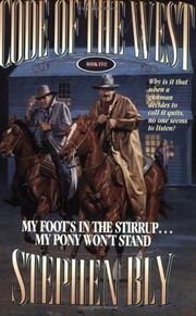 Cover of: My foots in the stirrup-- my pony won't stand