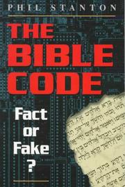 Cover of: The Bible code by Phil Stanton