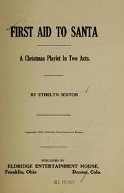 Cover of: First aid to Santa