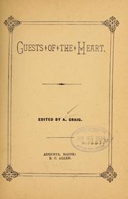 Cover of: Guests of the heart...