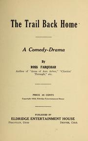 Cover of: The trail back home