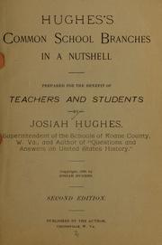 Cover of: Hughes's common school branches in a nutshell ...