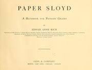 Cover of: Paper sloyd by Ednah Anne Rich