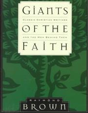 Cover of: Giants of the faith by Raymond Brown