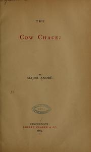 Cover of: The cow chace