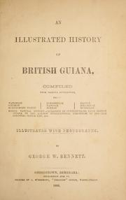 Cover of: An illustrated history of British Guiana
