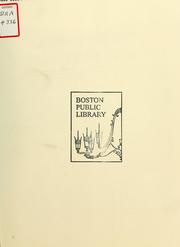 Cover of: Boston redevelopment authority contract for 221 d 3 relocation housing by Carl Koch