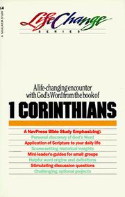 Cover of: 1 Corinthians