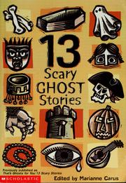 Cover of: 13 scary ghost stories