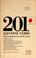 Cover of: 201 Japanese verbs