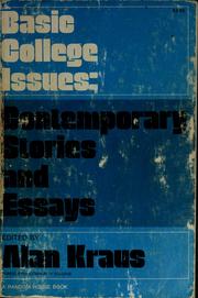 Cover of: Basic college issues by Alan Kraus