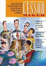 Cover of: New Testament lesson maker by [by the Navigators].