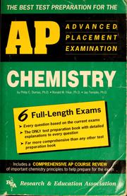 Cover of: The best test preparation for the advanced placement examination in chemistry