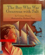 Cover of: The boy who was generous with salt by Corinne Demas