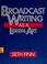 Cover of: Broadcast writing as a liberal art