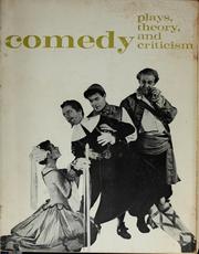 Cover of: Comedy: plays, theory, and criticism. by Marvin Felheim