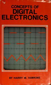 Cover of: Concepts of digital electronics