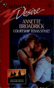 Cover of: Courtship Texas style!