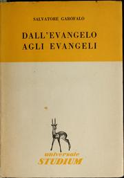 Cover of: Dall'evangelo agli Evangeli