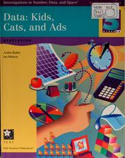 Cover of: Data : kids, cats, and ads by Andee Rubin