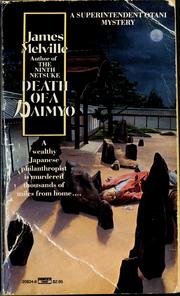 Cover of: Death of a daimyo by James Melville, James Melville