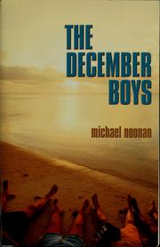 Cover of: The December boys by Michael Noonan