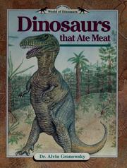 Cover of: Dinosaurs that ate meat