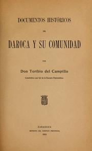 Cover of: Documentos históricos de Daroca y su comunidad.