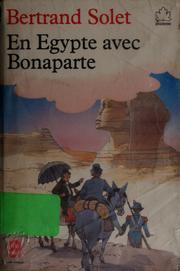 Cover of: En Egypte avec Bonaparte