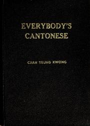 Cover of: Everybody's Cantonese