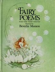 Cover of: Fairy poems for the very young by Beverlie Manson