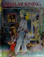 Cover of: Farm morning by David M. McPhail