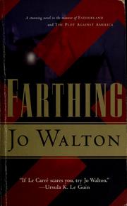 Cover of: Farthing by Jo Walton
