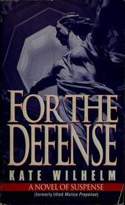 Cover of: For the defense