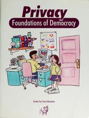 Cover of: Foundations of democracy