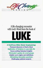 Cover of: Lifechange Luke by Navpress