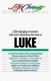 Cover of: Lifechange Luke