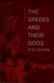 Cover of: The Greeks and their gods