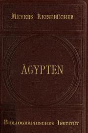 Cover of: Ägypten by Bibliographisches Institut