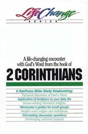 A NavPress Bible study on the book of 2 Corinthians