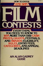 Cover of: How to enter & win film contests