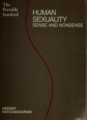 Cover of: Human sexuality; sense and nonsense