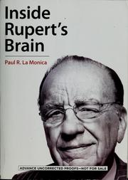 Cover of: Inside Rupert's brain