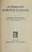 Cover of: An introduction to the study of language