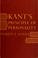 Cover of: Kant's principle of personality